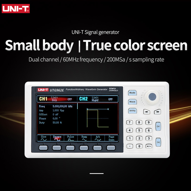UNI-T UTG932 UTG962 Fungsi Gen - Dual Channel Arbitrary Waveform Function Generator 60Mhz ulasan dan harga
